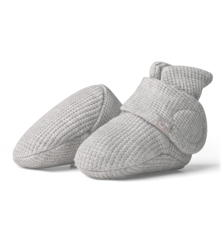 Cotton hot sale baby booties