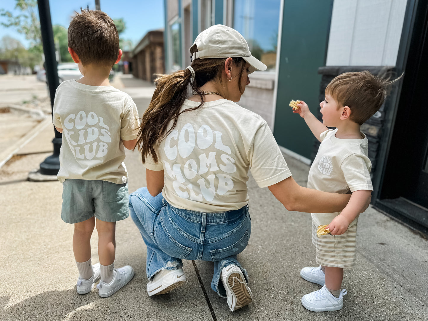 COOL KIDS CLUB Tee | Natural