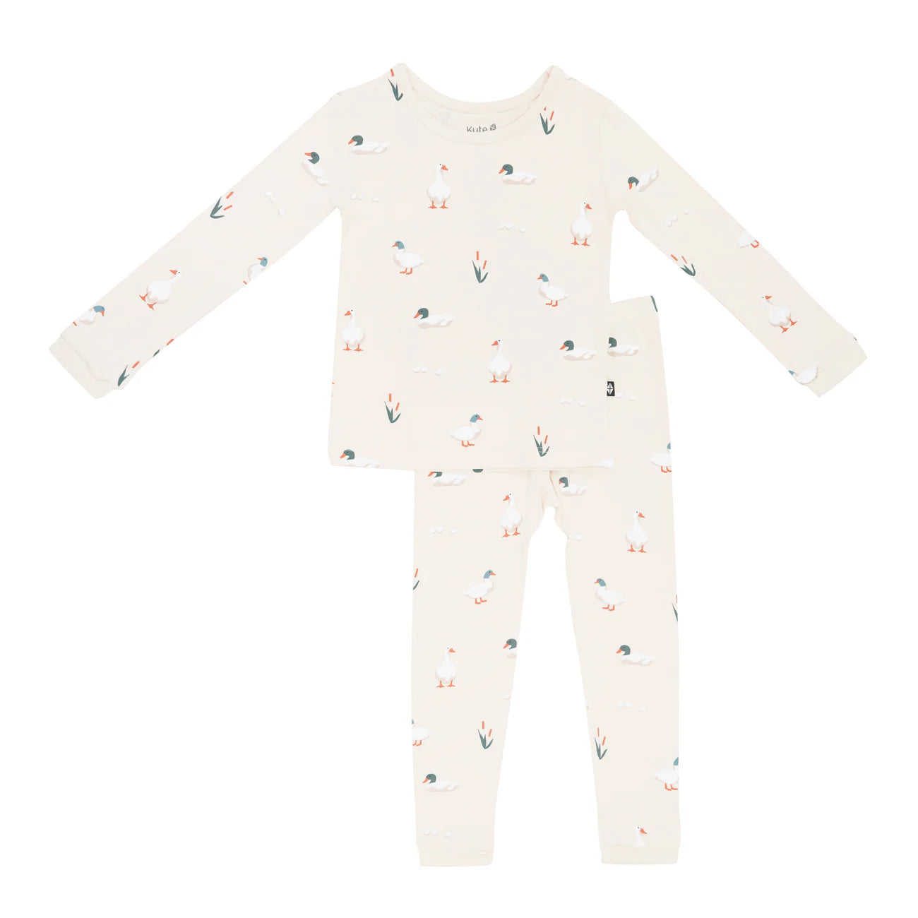 Bamboo Cotton Pajama Set | Duck