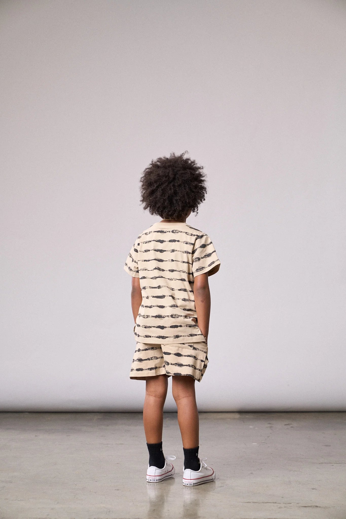 Static Stripe Short