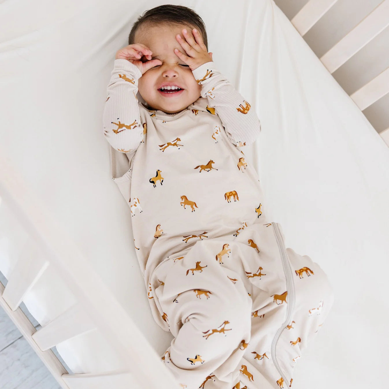 Bamboo Sleep Sack 1.0 | Neutral Horses