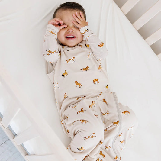 Bamboo Sleep Sack 2.5 | Neutral Horses