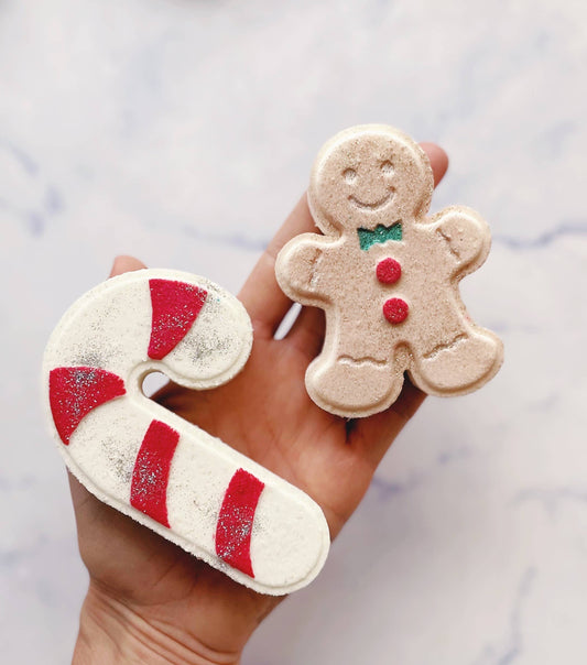 Gingerbread Man Bath Bomb