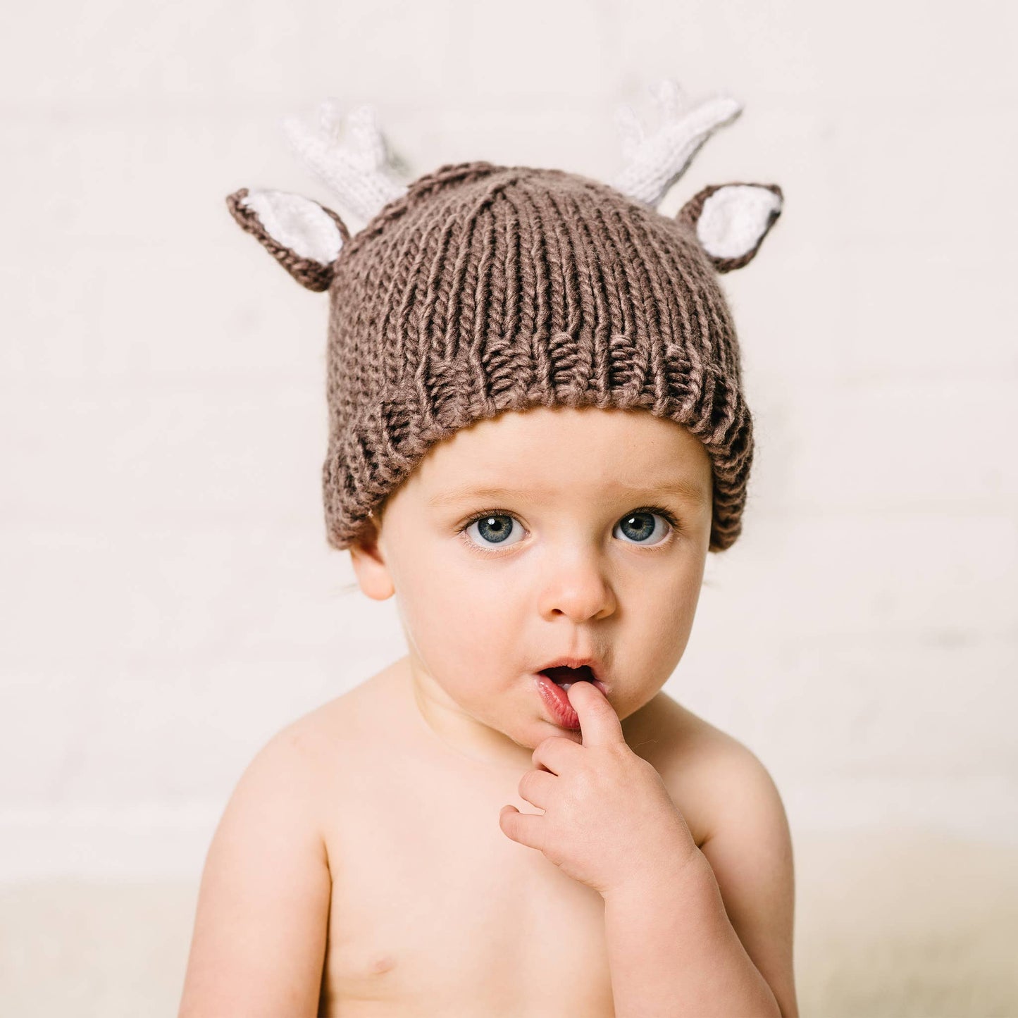 Hartley Deer Tan | Baby & Kids Hat Beanie Gift: