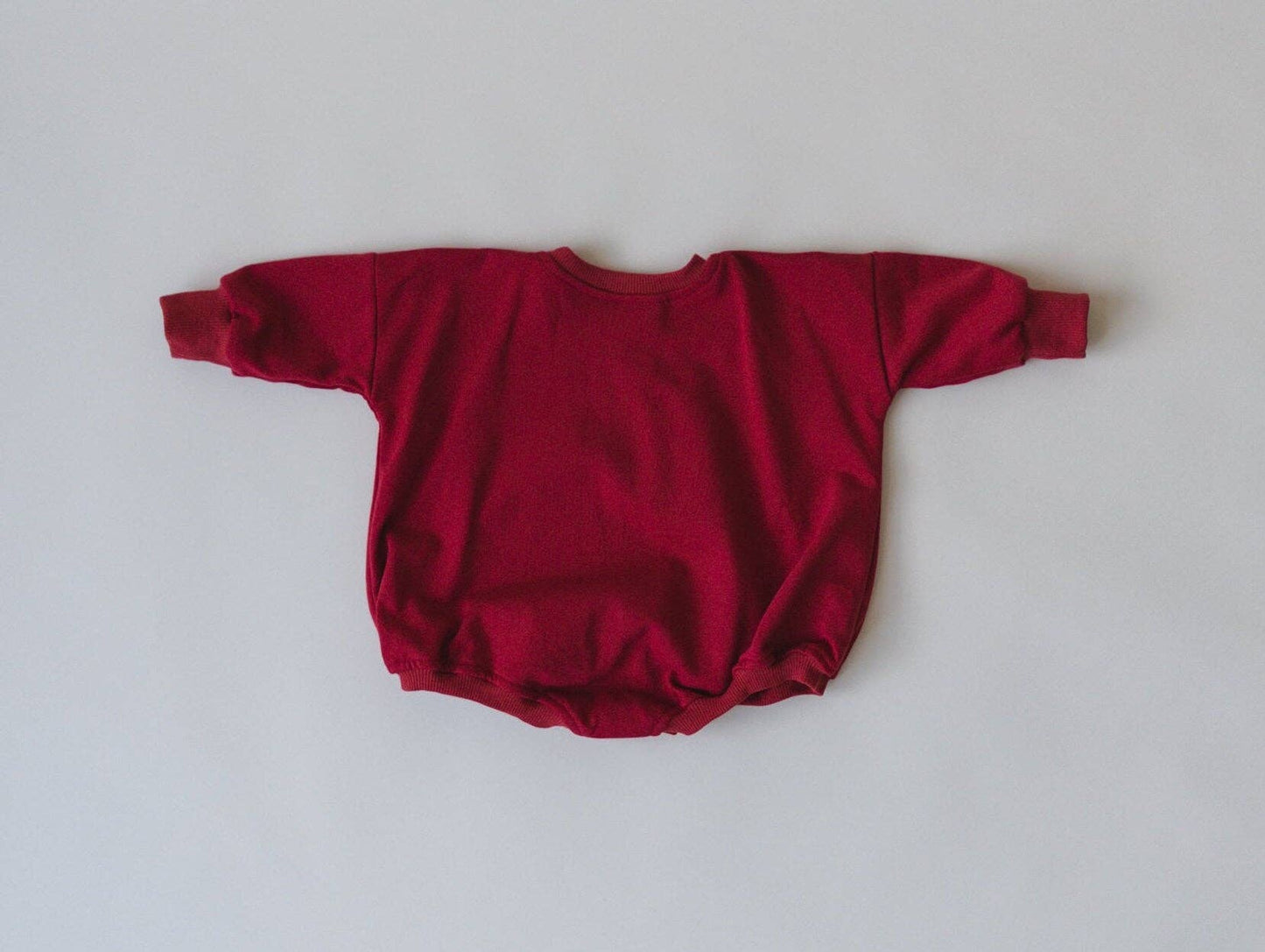 Santa Baby Oversized Sweatshirt Romper