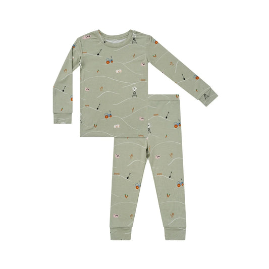 Bamboo Pajama Set | On the Farm