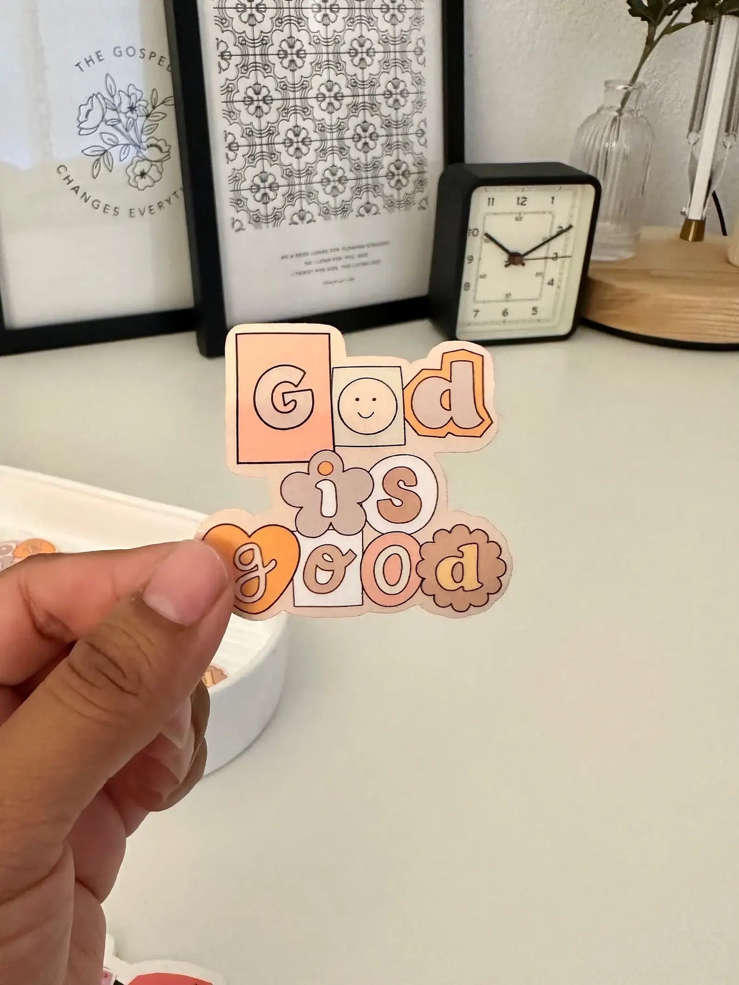 God is good Sticker