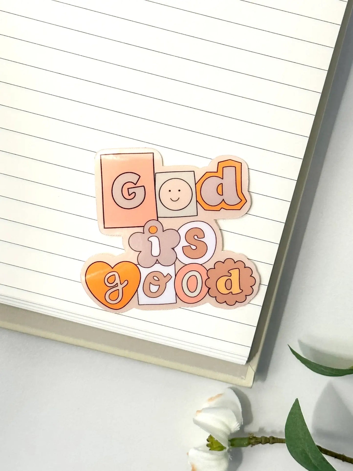 God is good Sticker