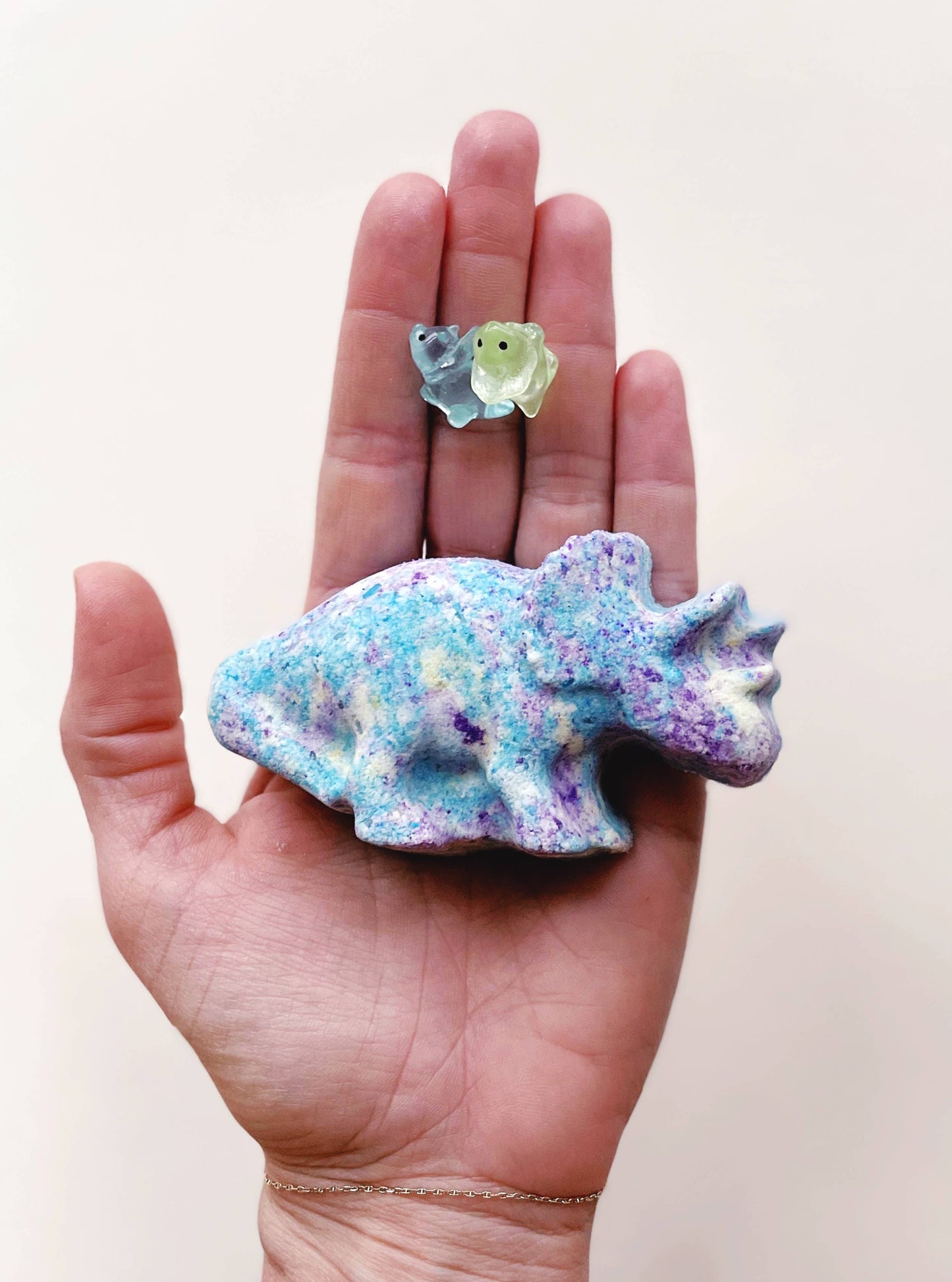 Triceratops Dino Bath Bomb (comes with toy inside!)