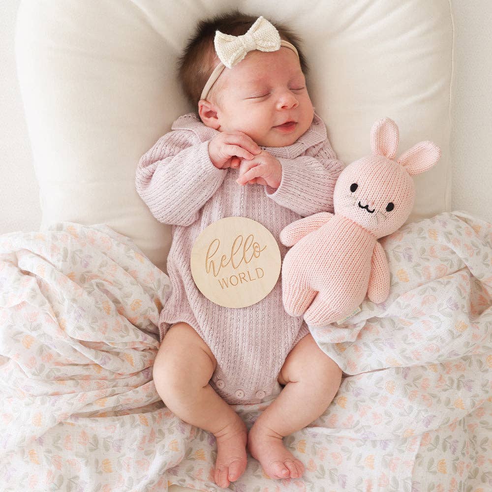 Baby rabbit (powder pink), gives 5 meals