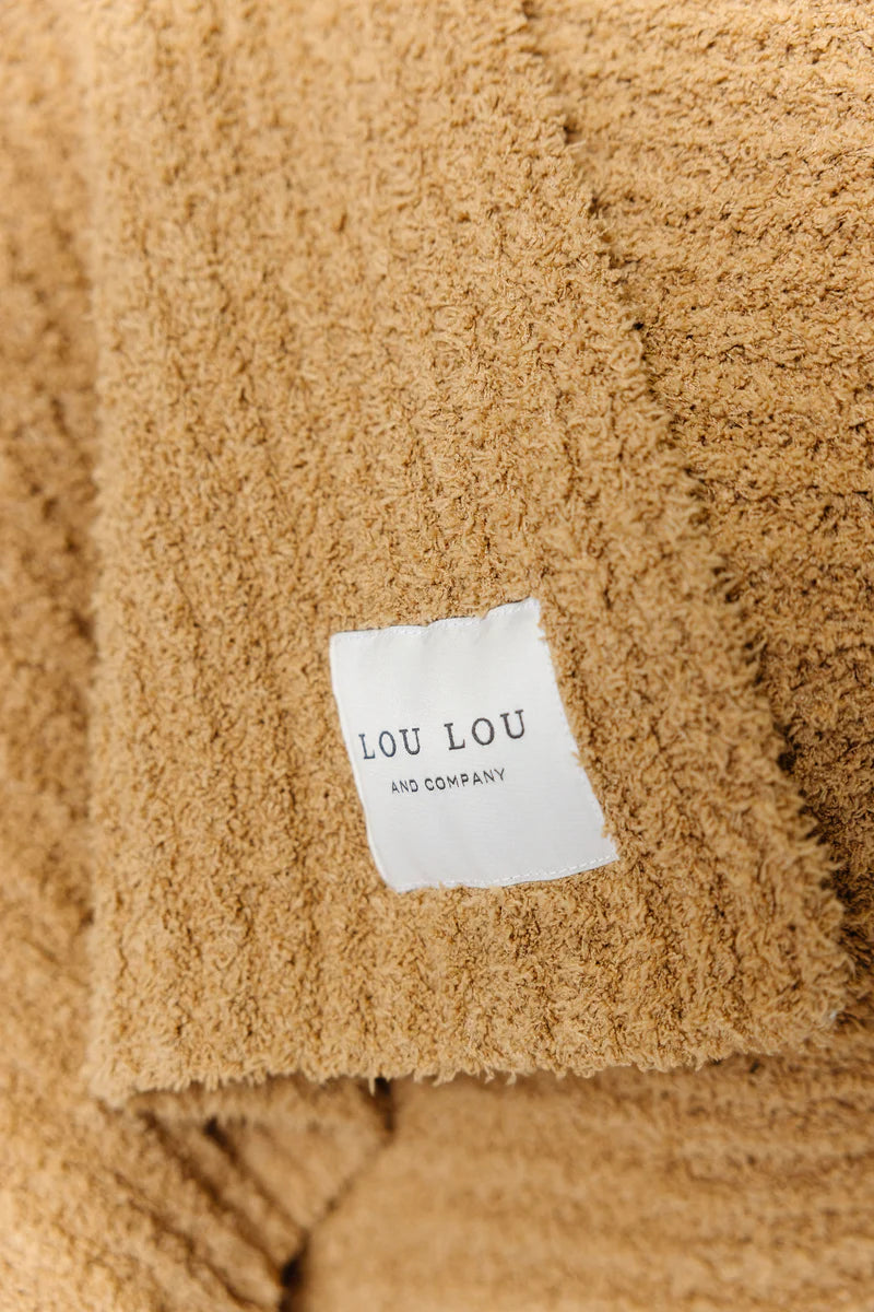 Chenille Lovey/Mini | Tan