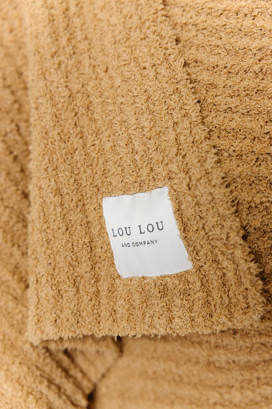 Chenille Lovey/Mini | Tan