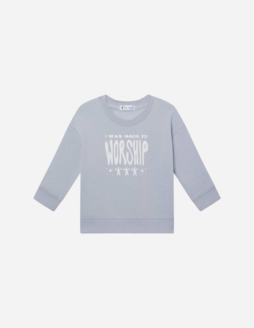 Made To Worship Kids Crewneck