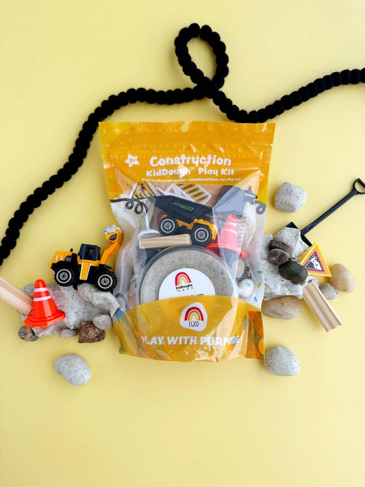 Sensory Play Dough Play Kit | Construction (Cookies & Cream scent)