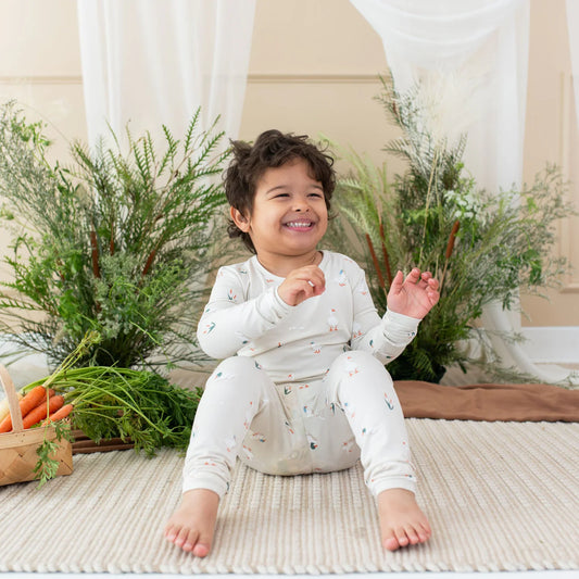 Bamboo Cotton Pajama Set | Duck