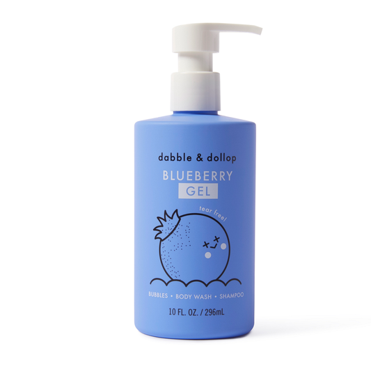 All-Natural Blueberry Shampoo, Body Wash & Bubbles