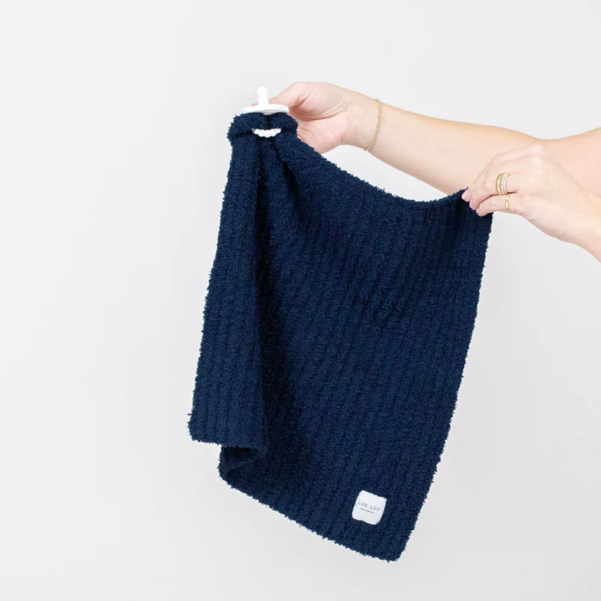 Chenille Lovey/Mini | Navy