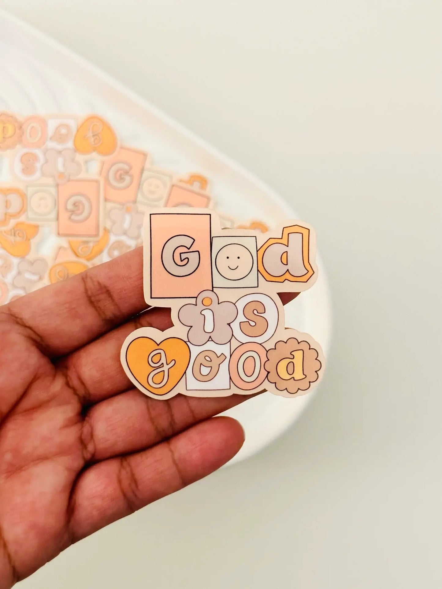 God is good Sticker