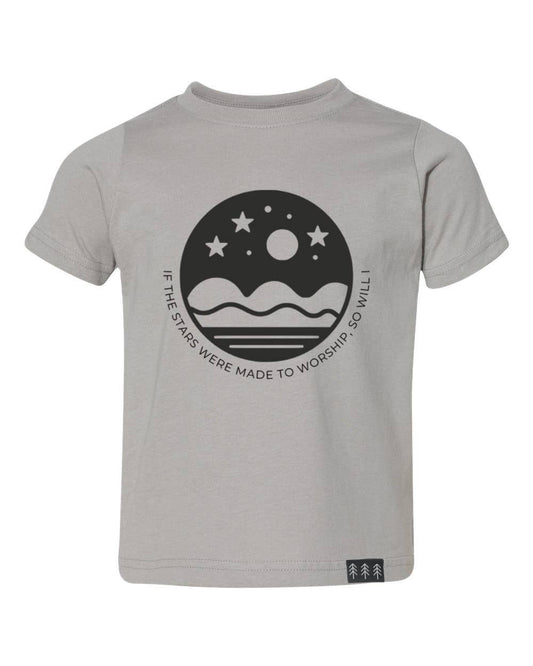 If The Stars | Mushroom Grey Tee