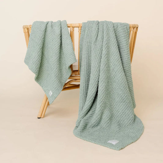 Chenille Blanket | Sage