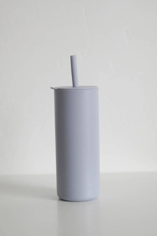 Silicone Straw Cups | Lilac