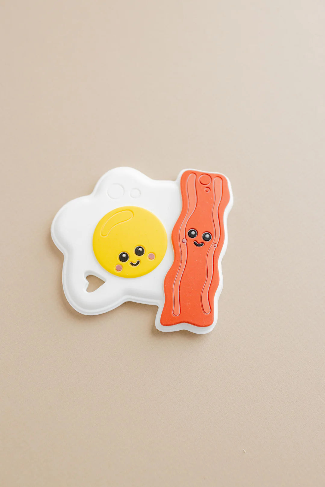 Silicone Teether | Eggs & Bacon