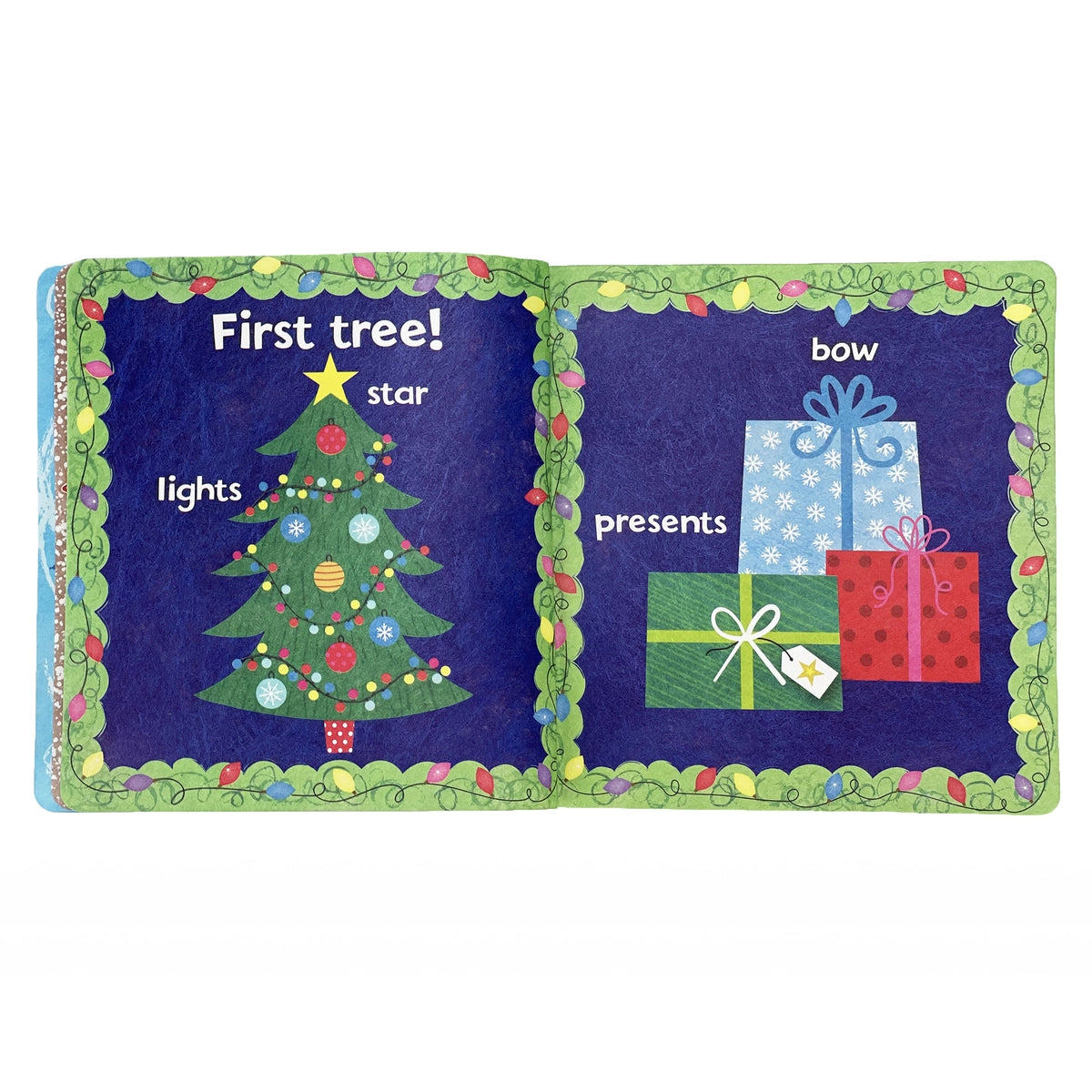 Christmas First Words Tuffy Teether Indestructible Book