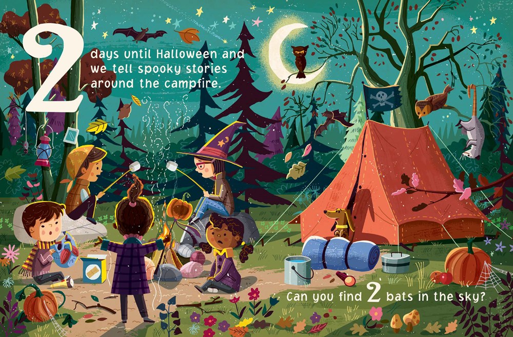 Countdown to Halloween (Board Book)