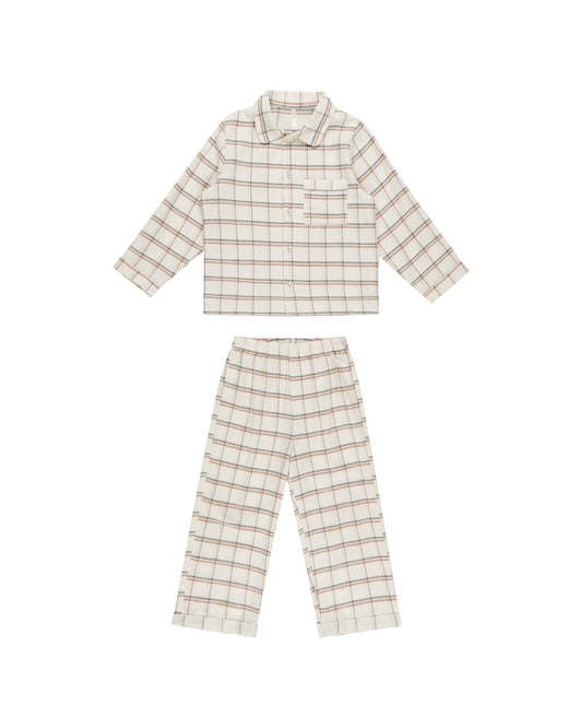 Long Sleeve Pajamas | Holiday Plaid