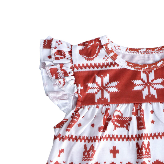 Christmas PJ Girls Nightgown | Emmanuel