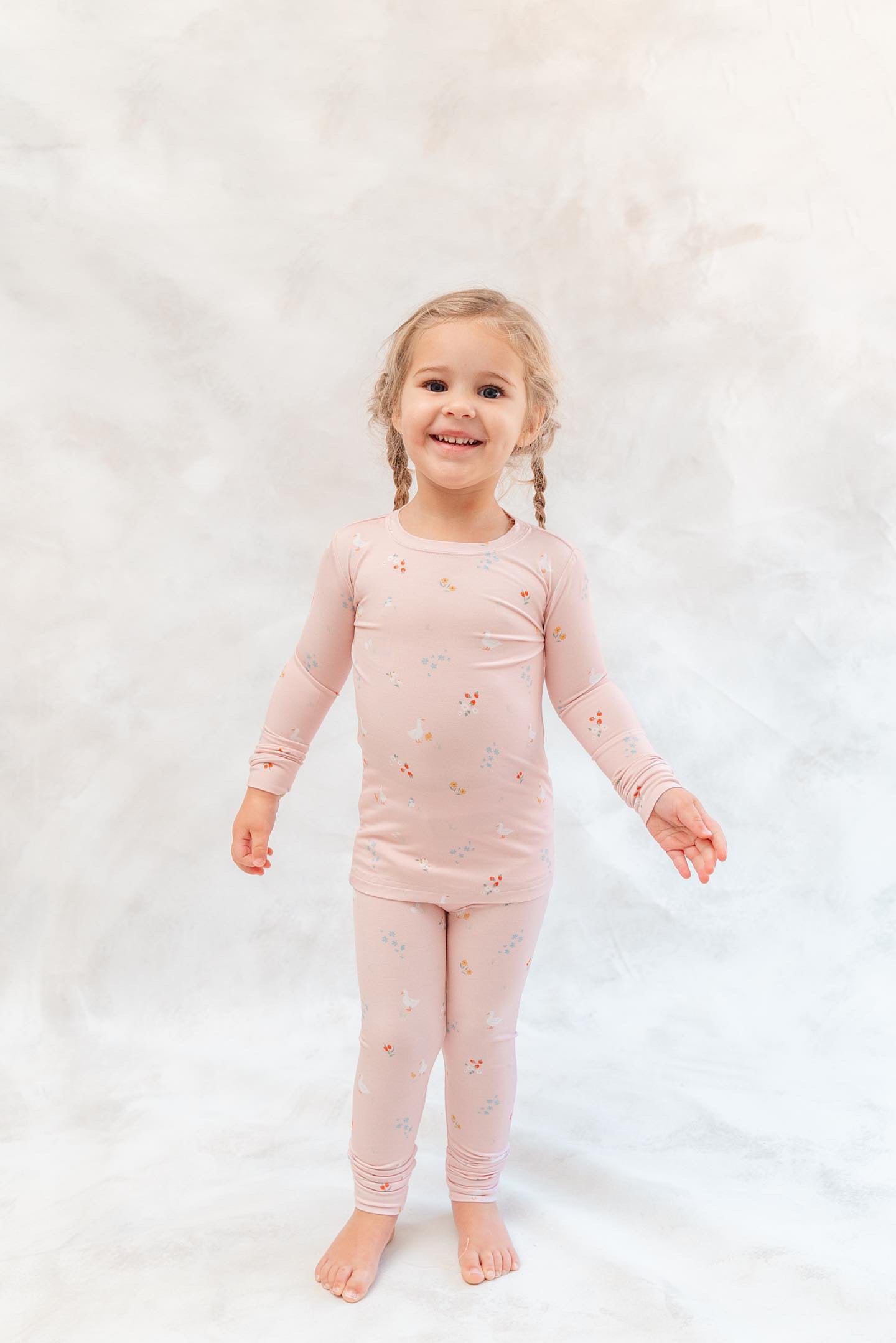 Bamboo Two Piece Pajama Set | Picnic Pals