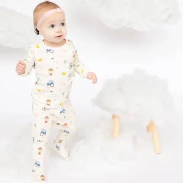 Top & Bottom Magnetic Pajama Set | Pasture Bedtime