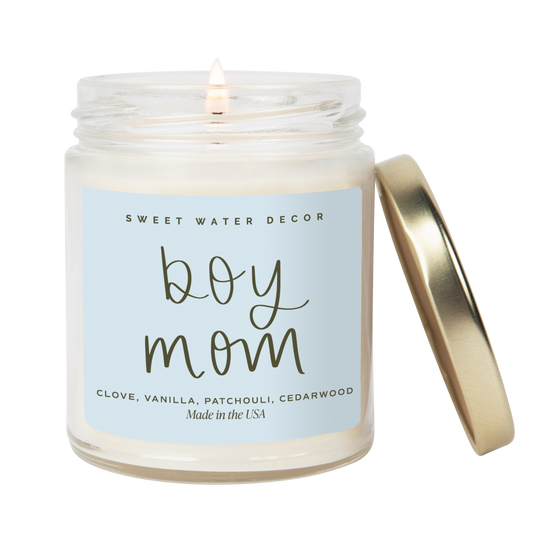 Boy Mom Soy Candle