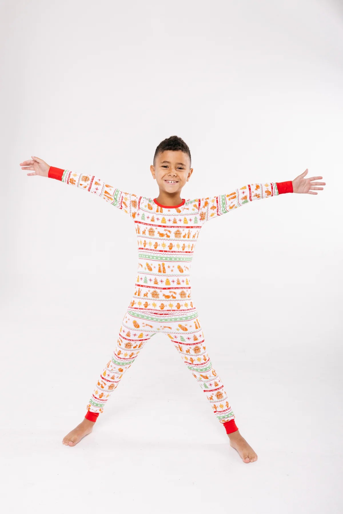 Christmas PJ Long Sleeve Set | Sweet Baby Jesus