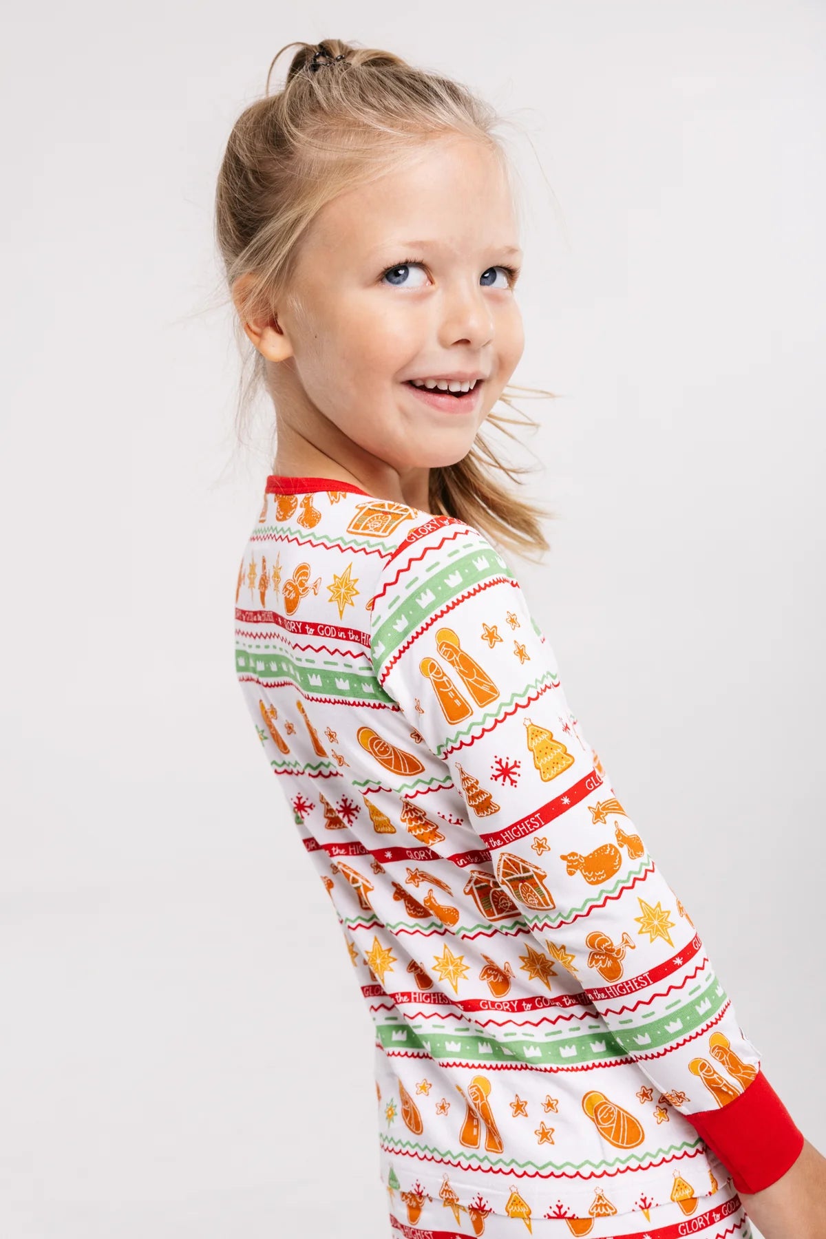 Christmas PJ Long Sleeve Set | Sweet Baby Jesus