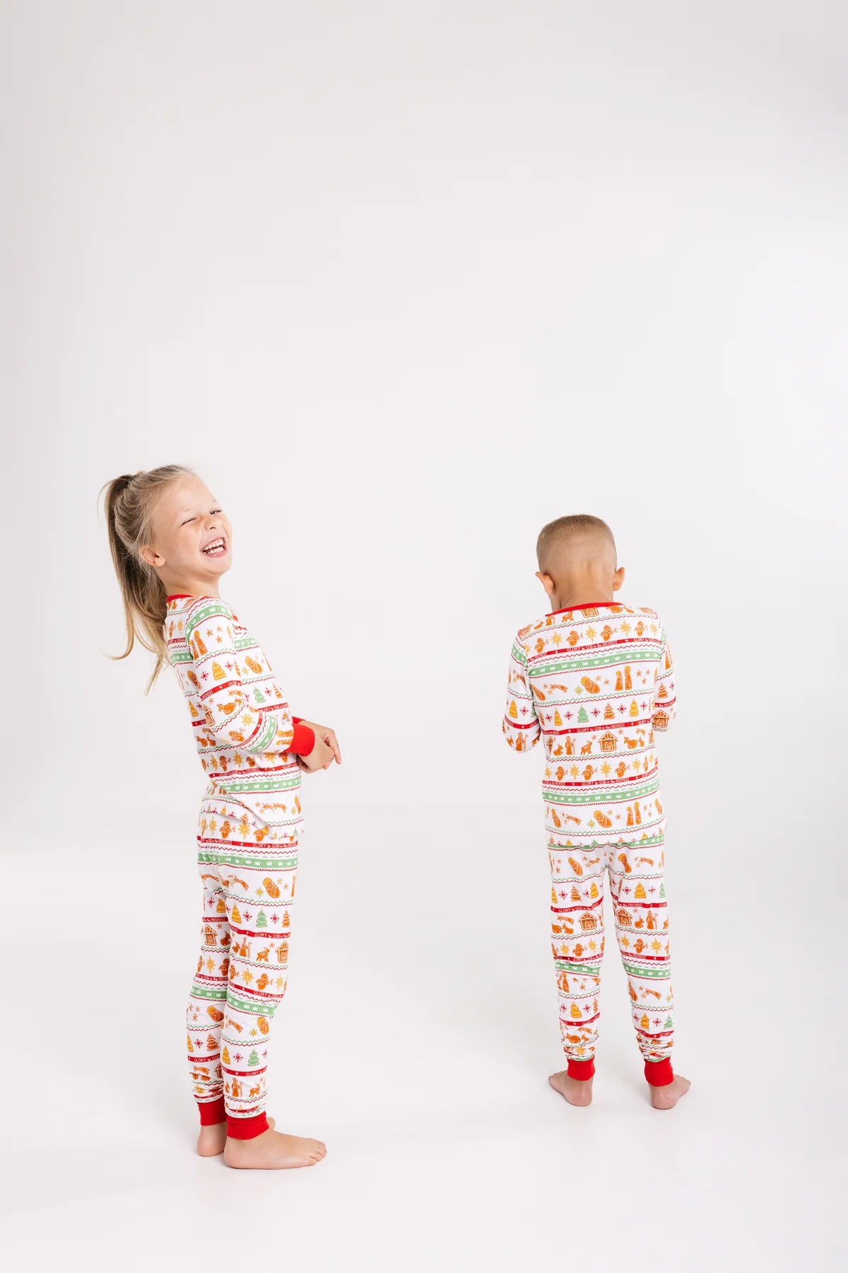 Christmas PJ Long Sleeve Set | Sweet Baby Jesus