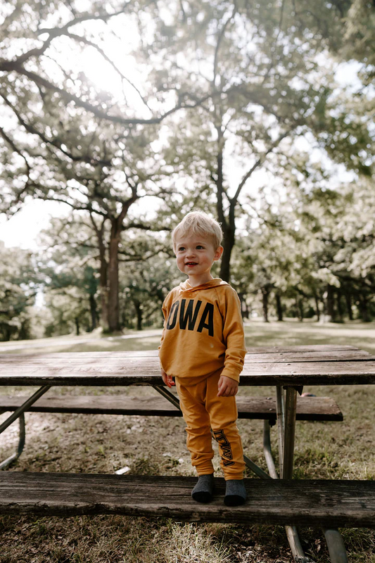 Iowa Joggers | Mustard