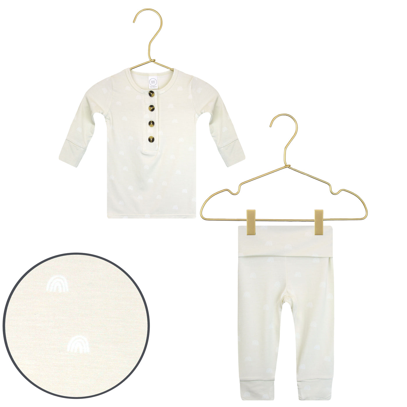 Lou lou and company Top & Bottom Stella Set 6-12 month *sold out deals print!