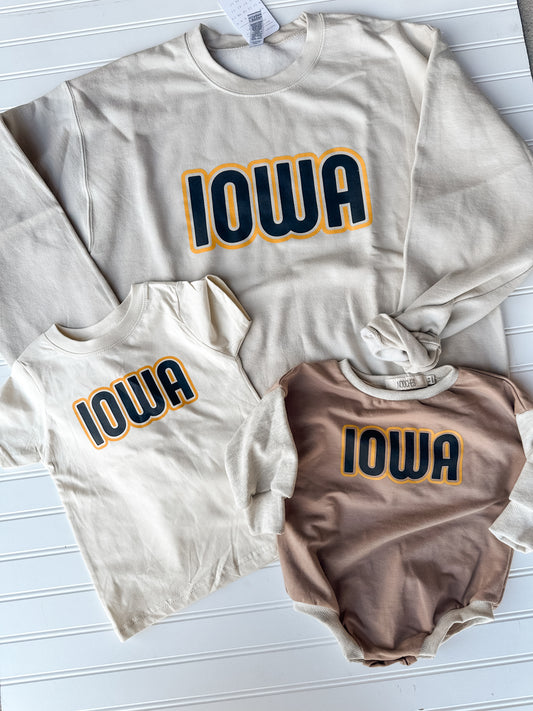 Sweatshirt Romper | IOWA Bubble