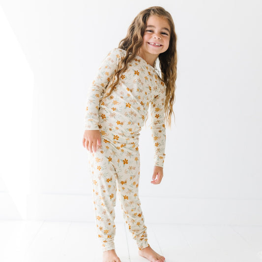 Bamboo Pajama Set | Autumn Floral