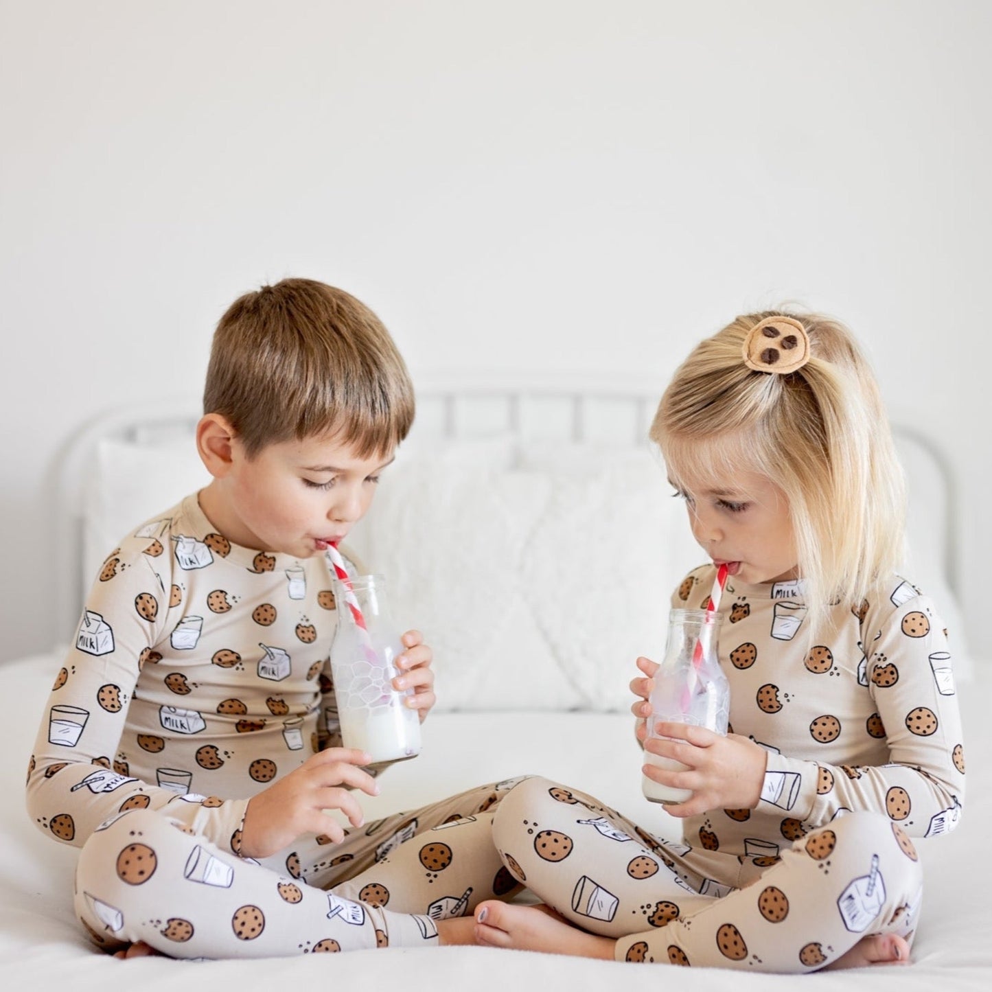 Bamboo Pajama Set | Milk & Cookies