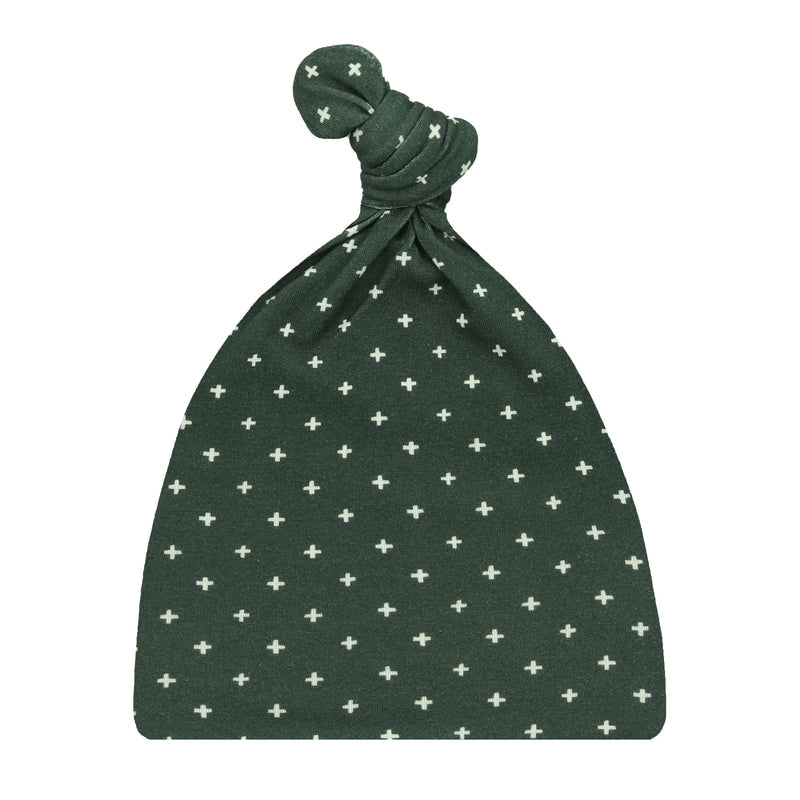 Nick Top Knot Hat (Green Plus)