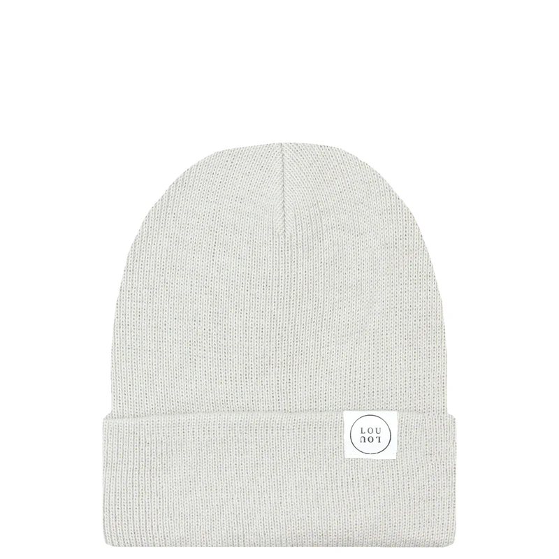 Cloud Grey Beanie | Pom + No Pom