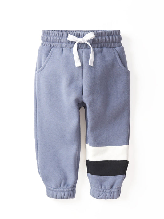 Elevated Stripe Sweatpant | Blue