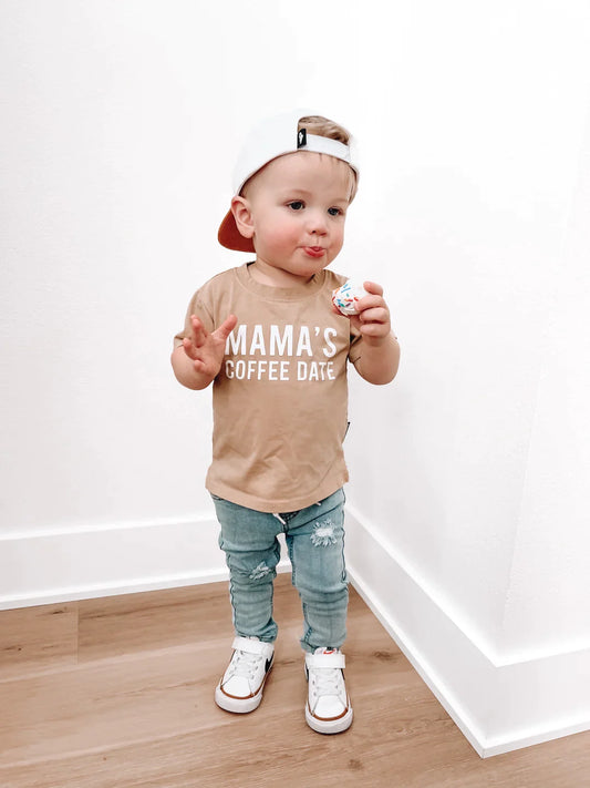 Mama's Coffee Date Tee