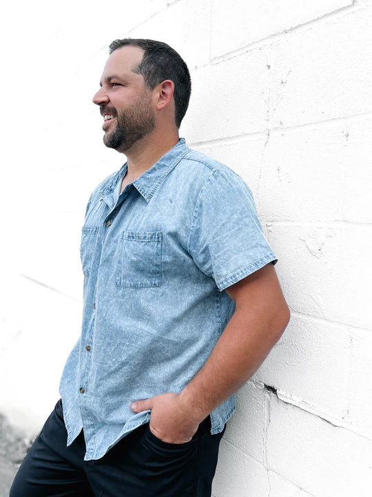 Men's Chambray Button Up