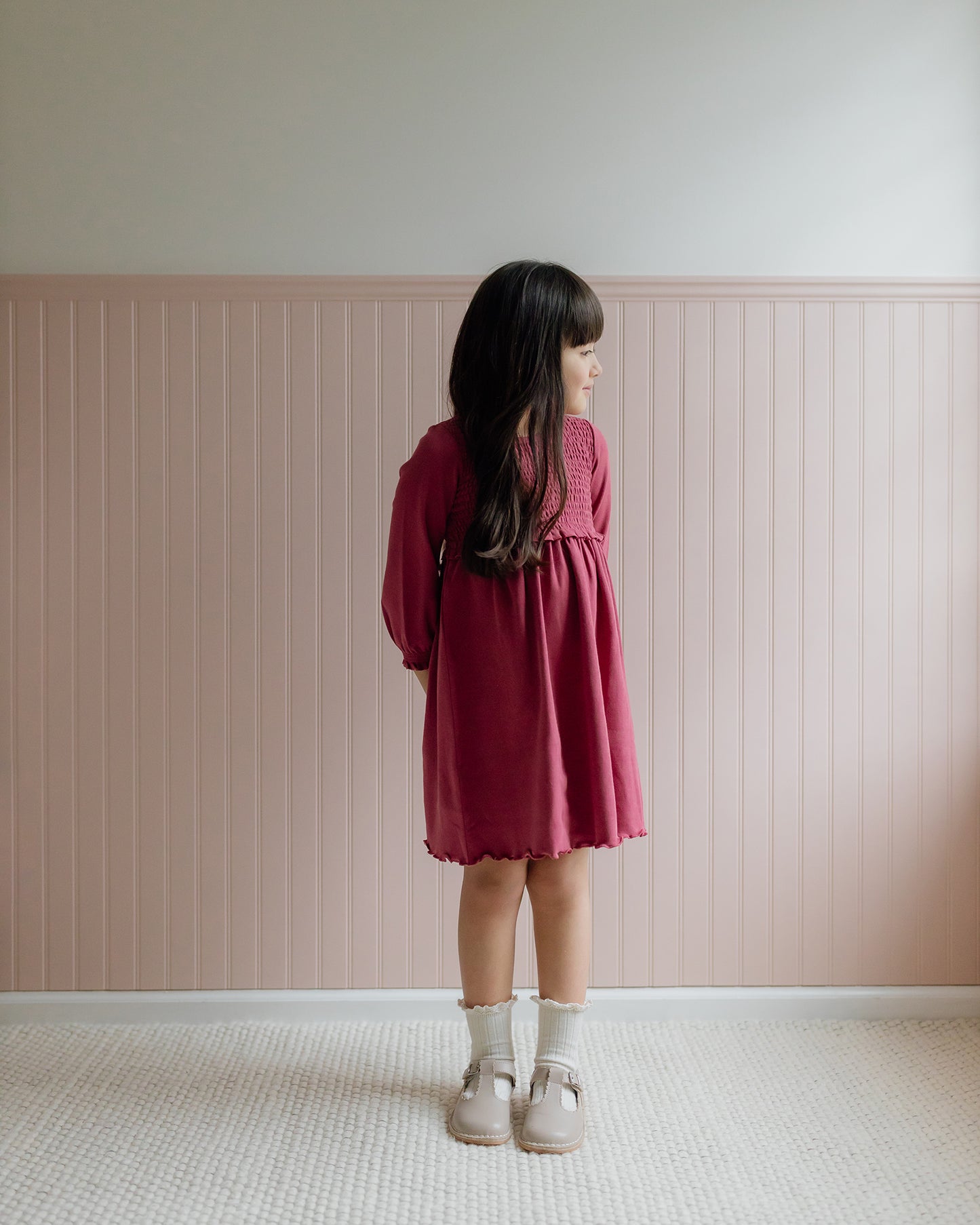 Organic Smocked Dress | Appleberry