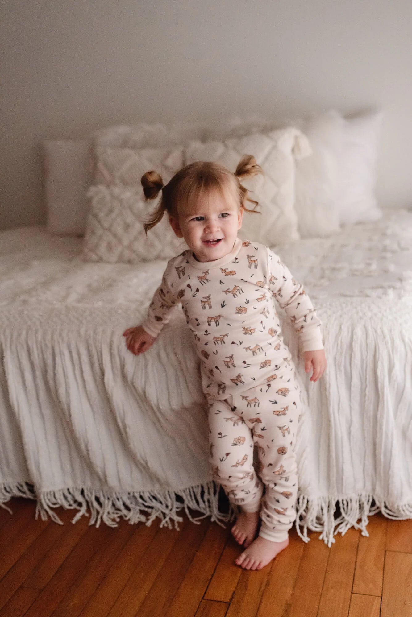 Organic Long Sleeve PJ Set | Doe-a-Deer