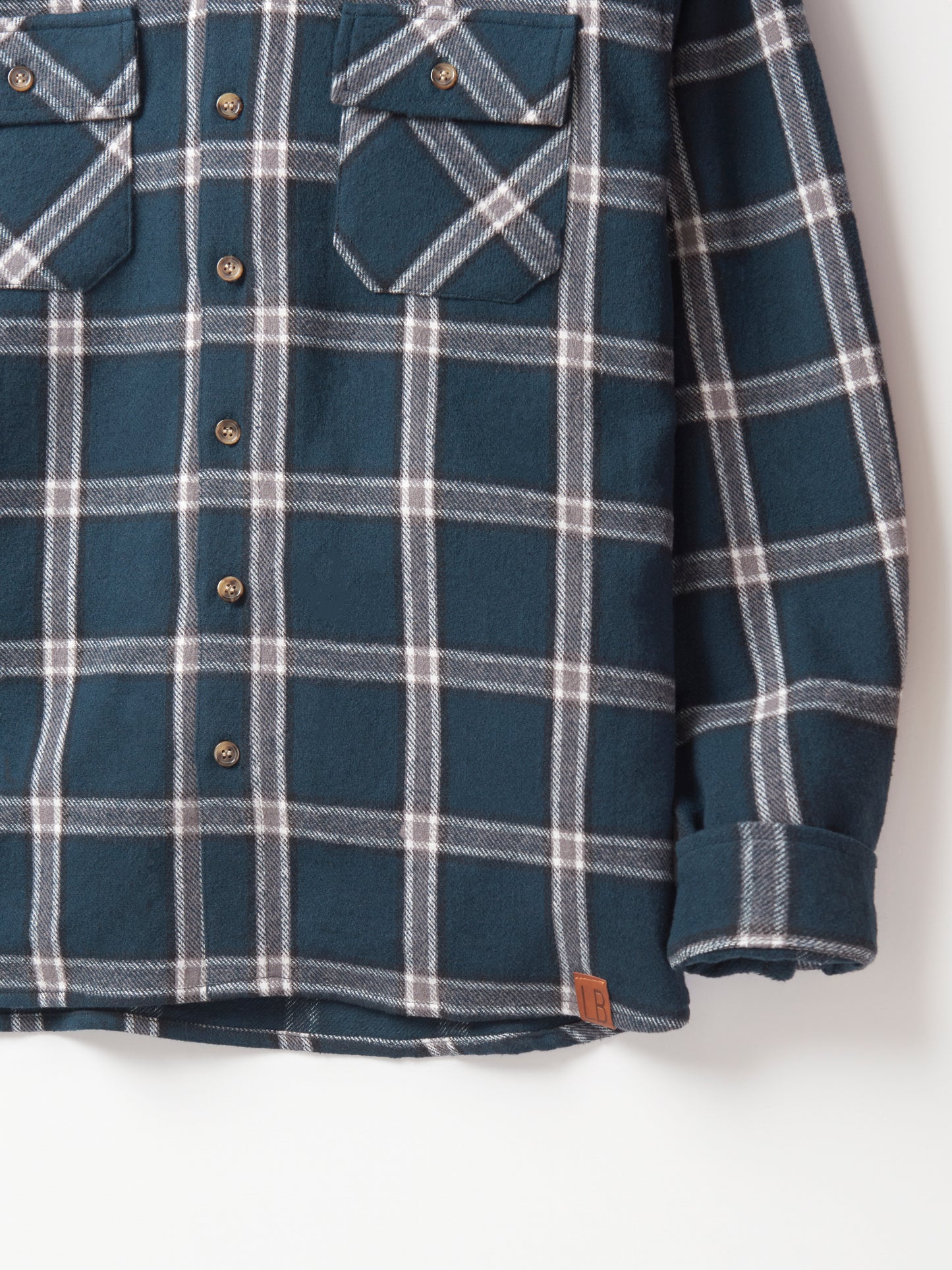 ADULT Hooded Flannel | Night Fall