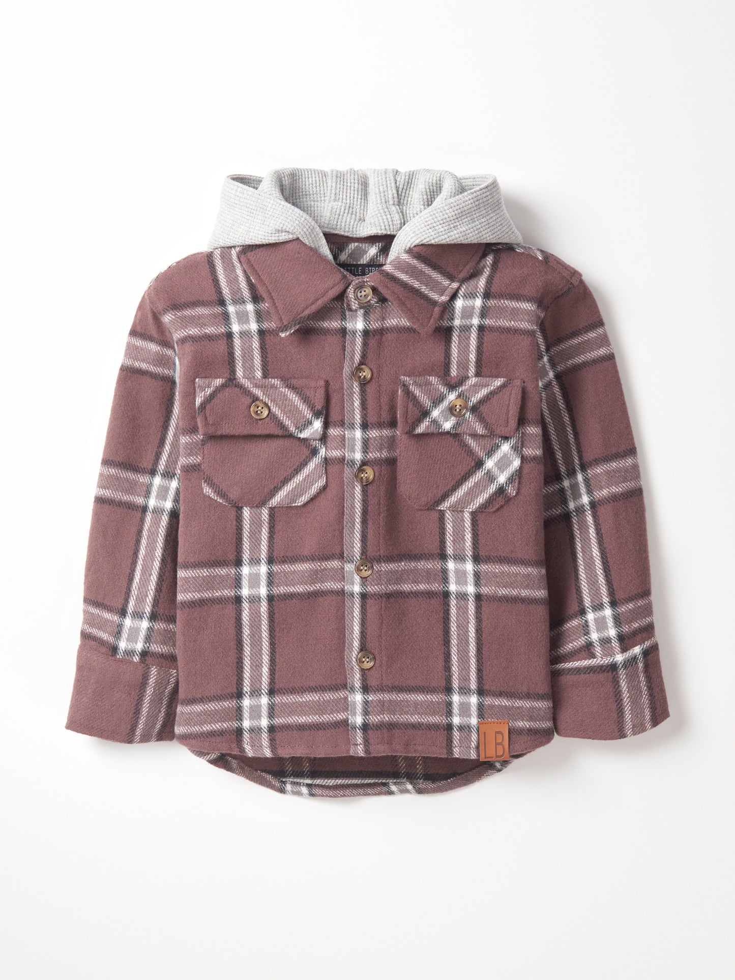 Hooded Flannel | Huckleberry